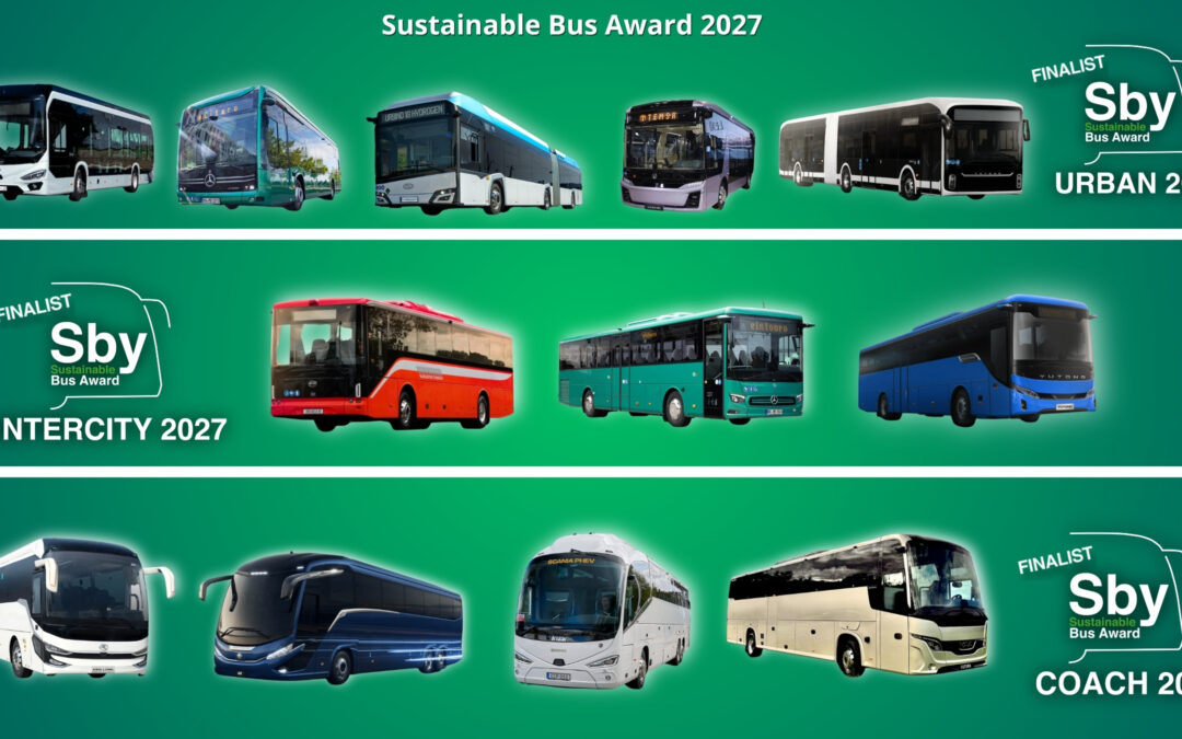 Sustainable Bus Awards 2027. Les vainqueurs dévoilés à Madrid