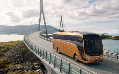 Le Volvo B13R – Marcopolo arrive en Europe