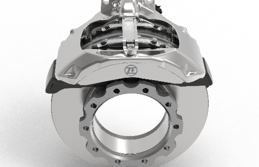 ZF présente un frein à disque pneumatique de nouvelle génération