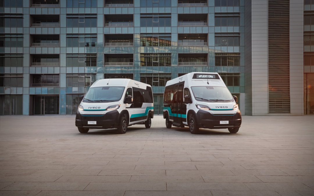 Iveco Bus présente deux minibus compacts électriques : eFLEXY Line et eFLEXY City