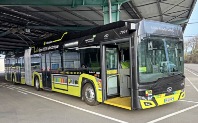 Solaris va livrer davantage de trolleybus à Saint-Étienne